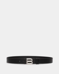 B Bold 35 Mm Gürtel Aus Leder In Schwarz