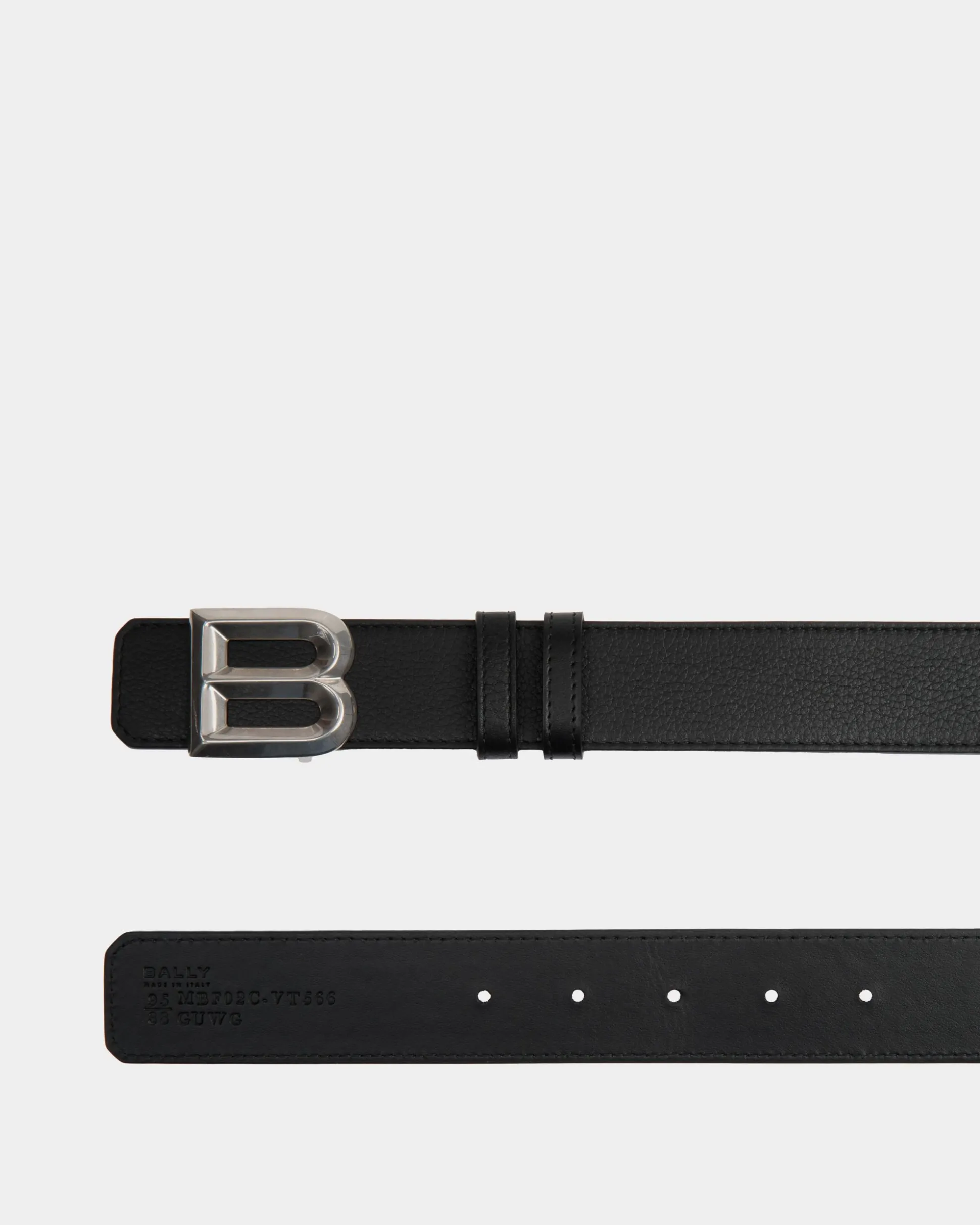 B Bold 35 Mm Gürtel Aus Leder In Schwarz