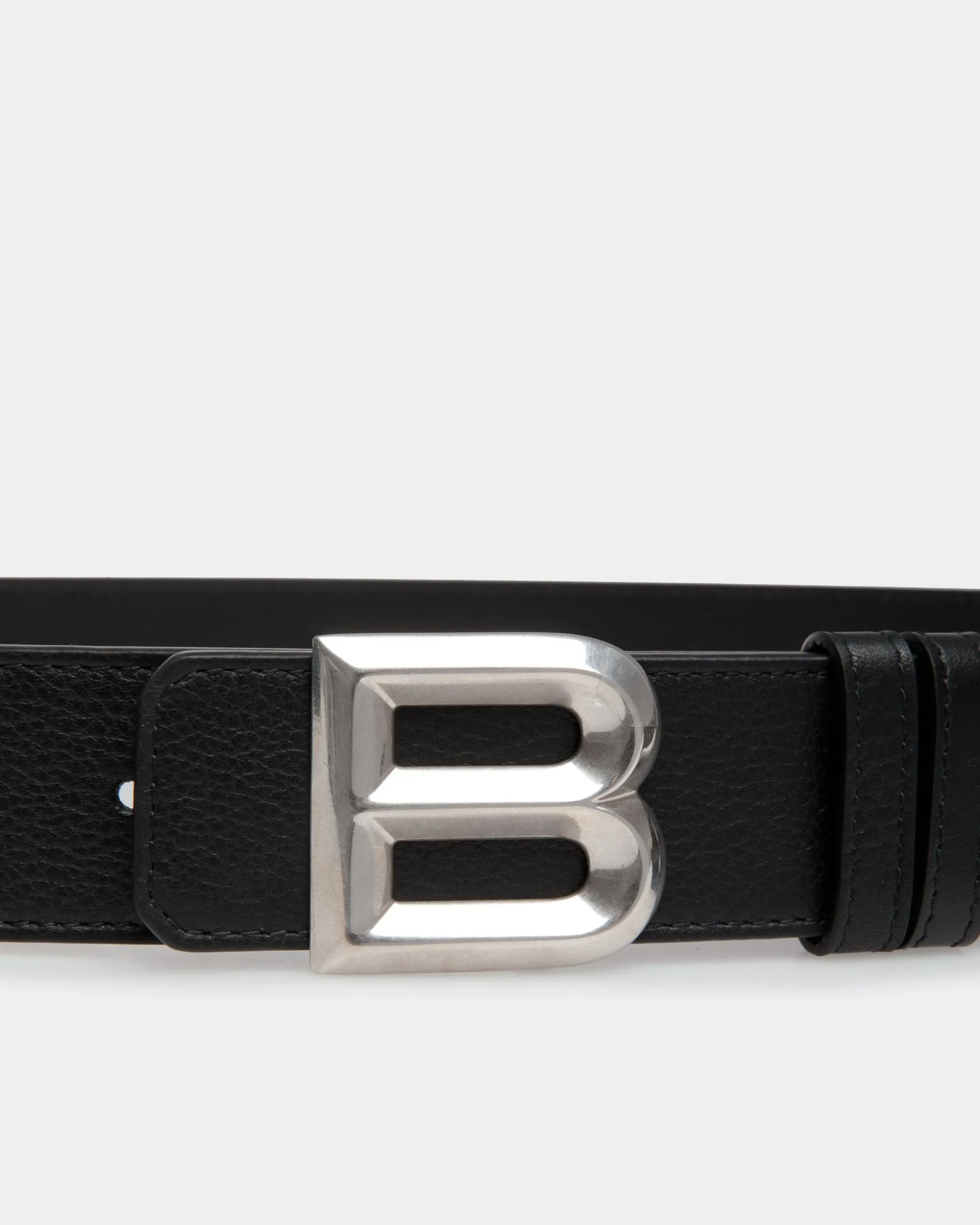 B Bold 35 Mm Gürtel Aus Leder In Schwarz