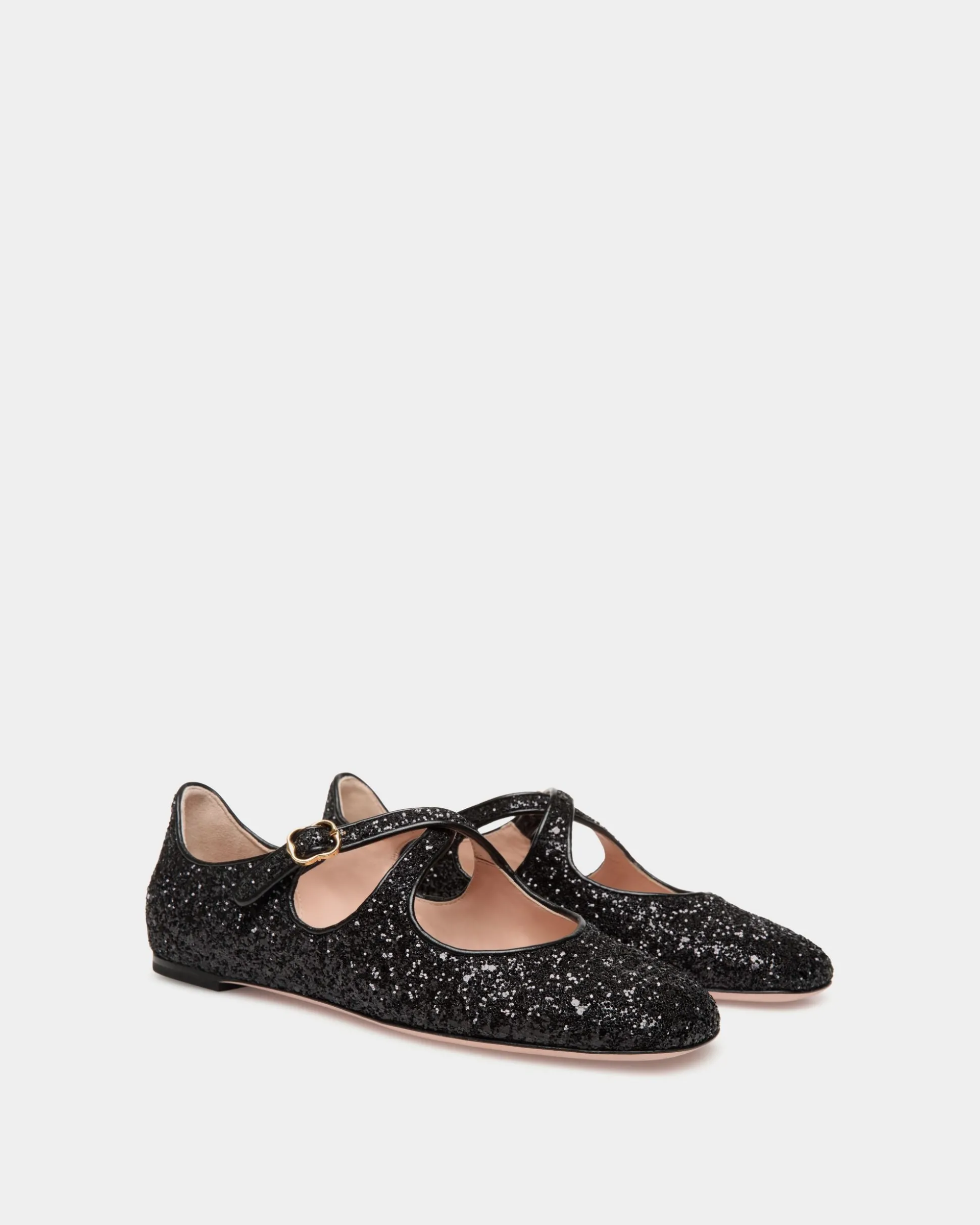 Ballyrina Ballerina Aus Glitzerstoff In Schwarz