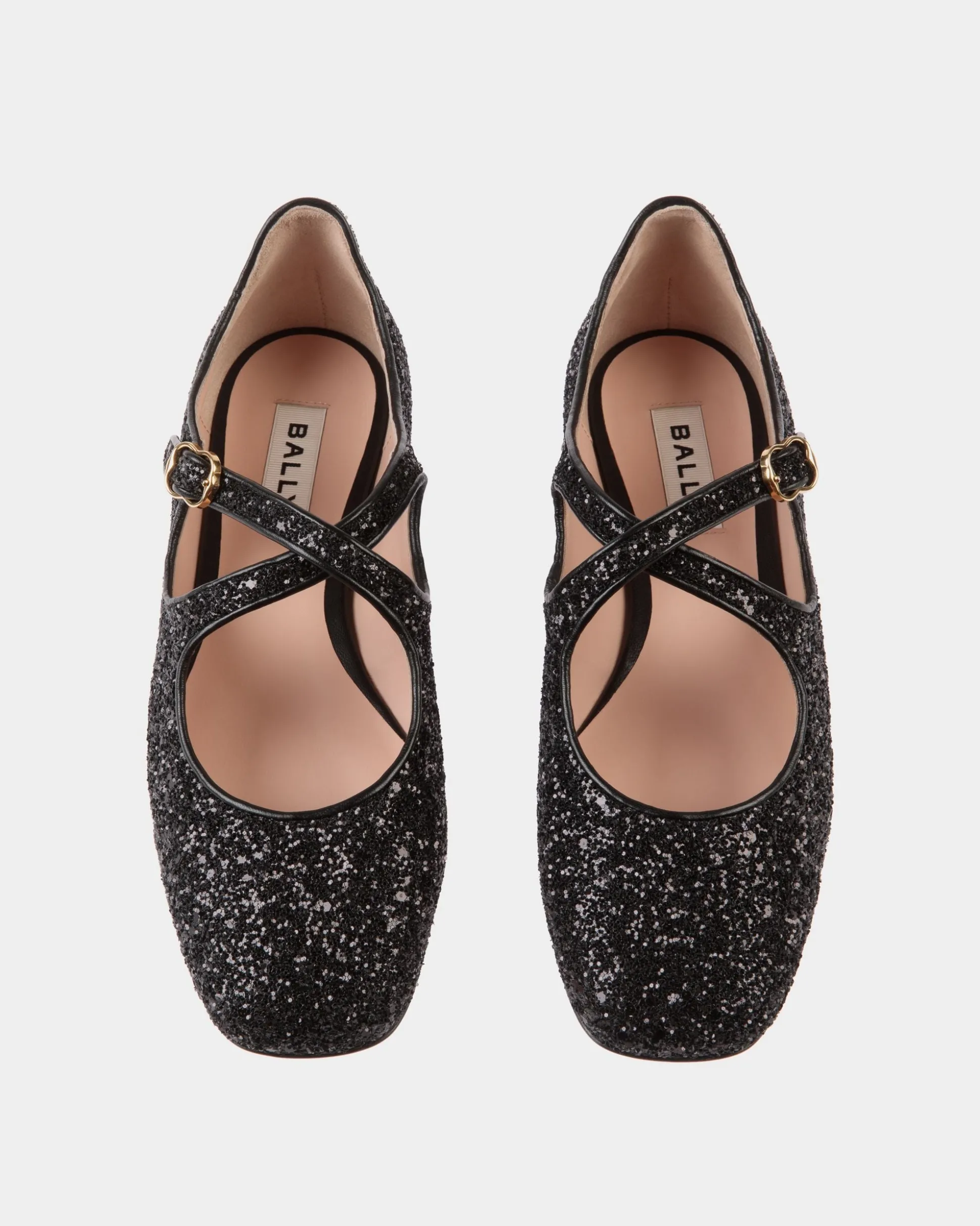 Ballyrina Ballerina Aus Glitzerstoff In Schwarz