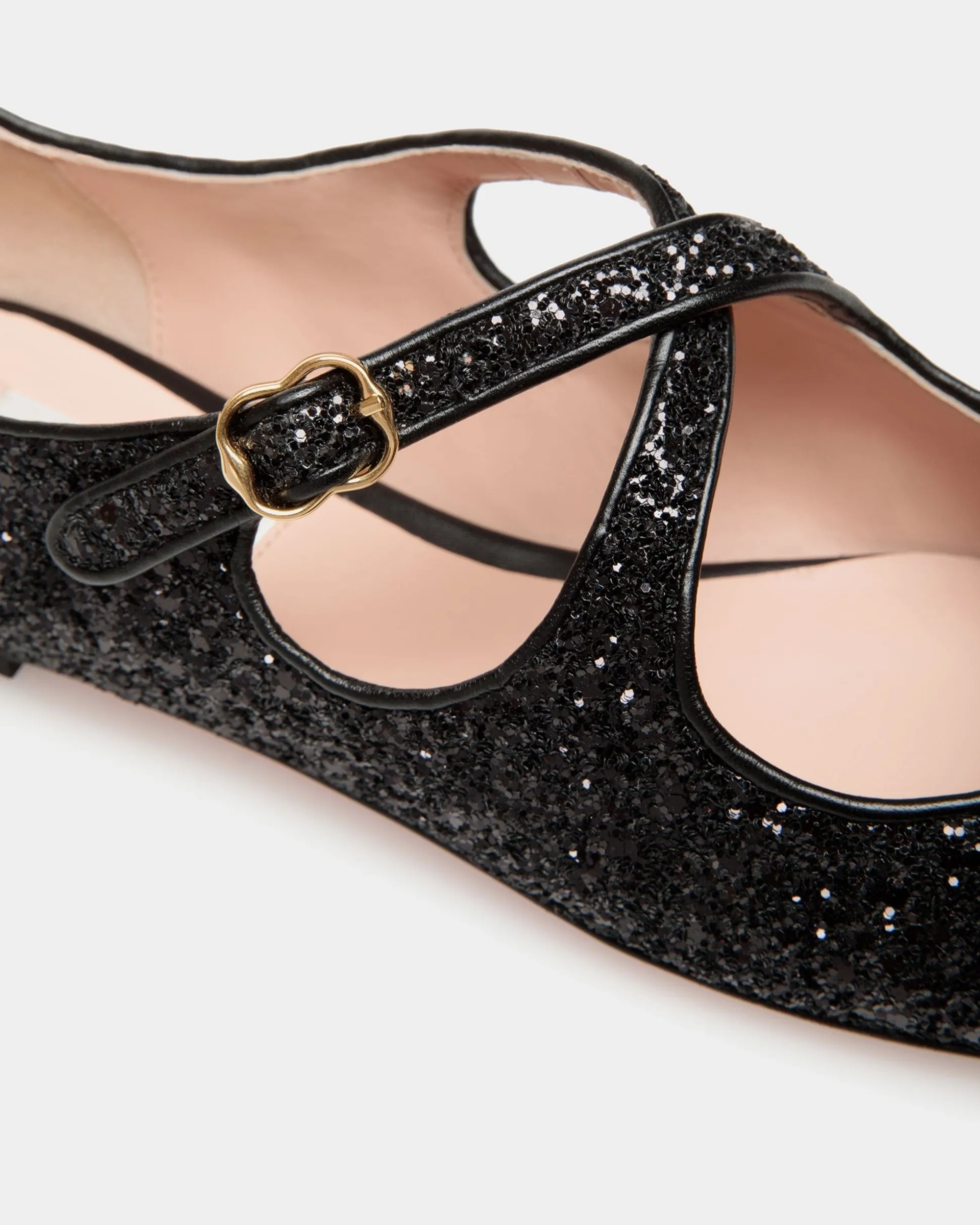 Ballyrina Ballerina Aus Glitzerstoff In Schwarz