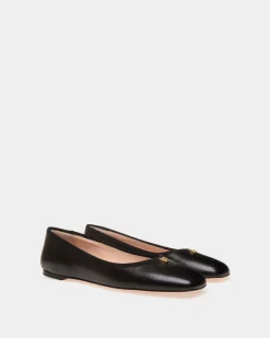 Ballyrina Ballerina Aus Nappaleder In Schwarz