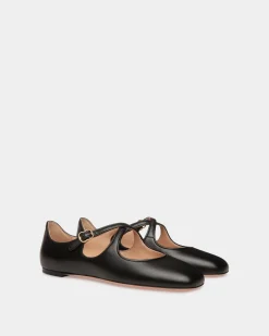 Ballyrina Ballerina Aus Nappaleder In Schwarz