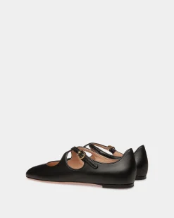 Ballyrina Ballerina Aus Nappaleder In Schwarz