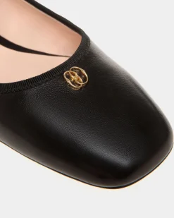 Ballyrina Ballerina Aus Nappaleder In Schwarz