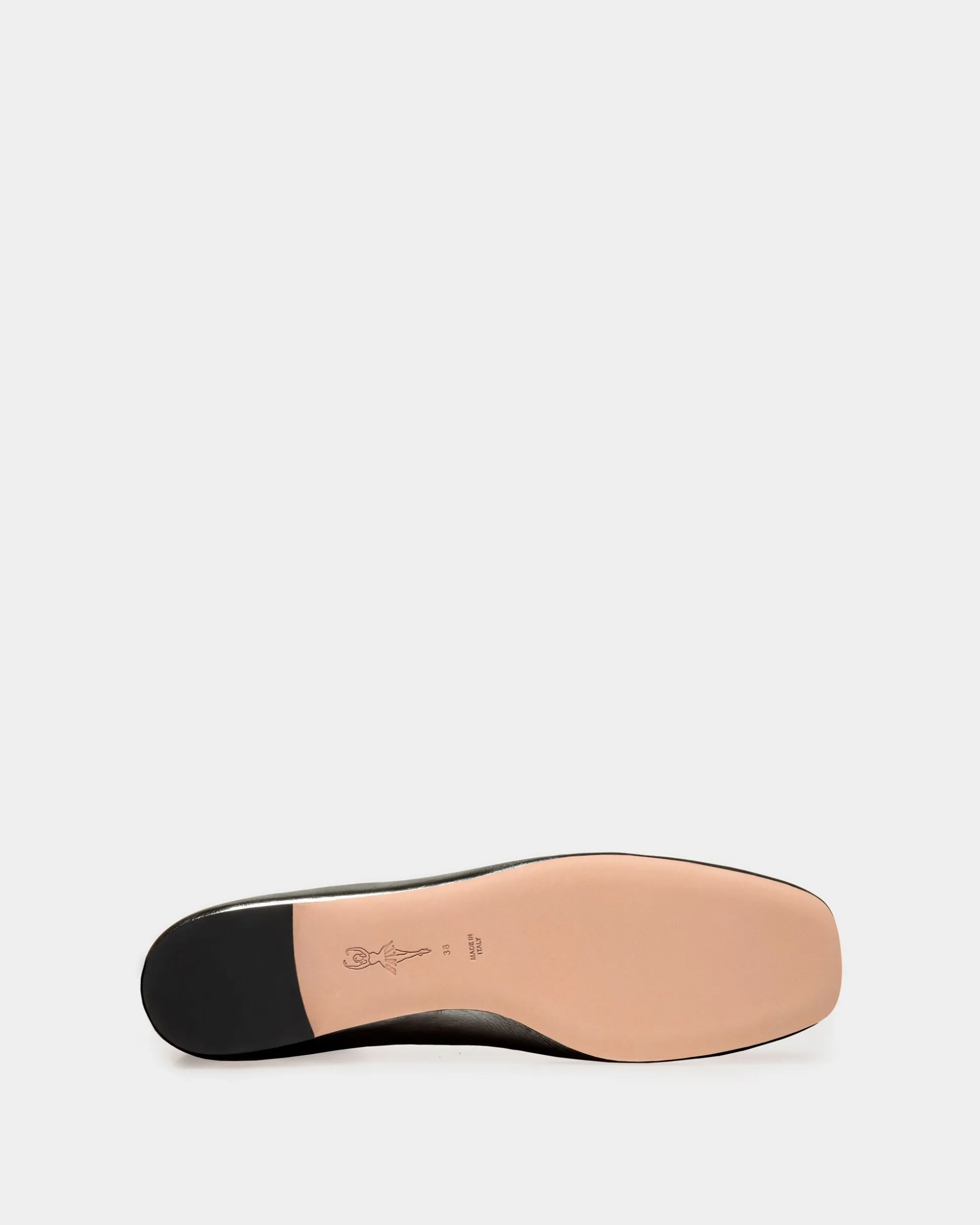 Ballyrina Ballerina Aus Schwarzem Leder