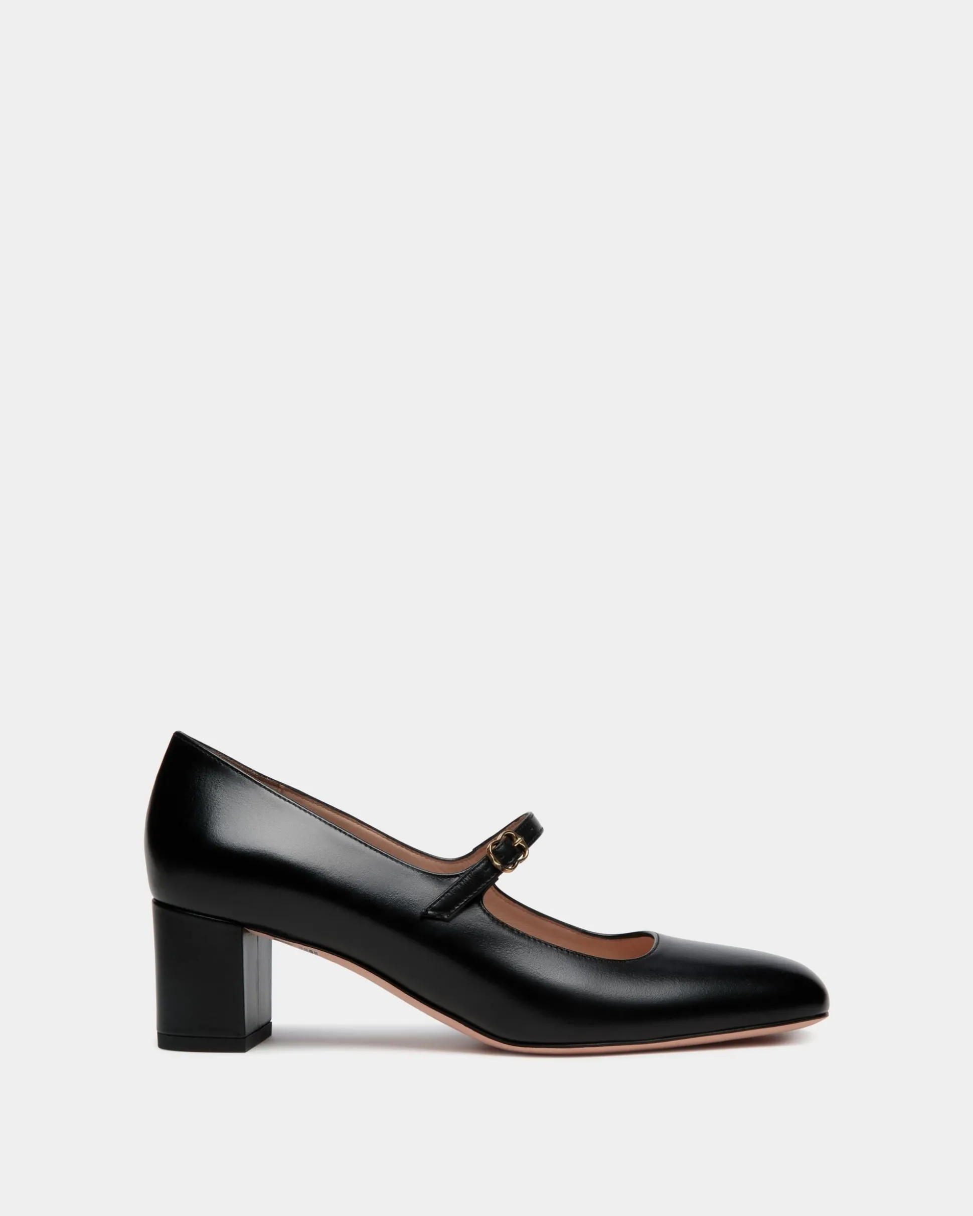 Ballyrina Mary-Jane Pumps Aus Leder In Schwarz
