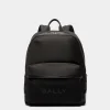 Bar Rucksack Aus Nylon Und Leder In Schwarz