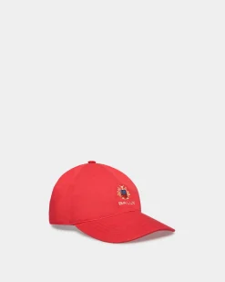 Baseballmütze Aus Baumwolle In Candy Red