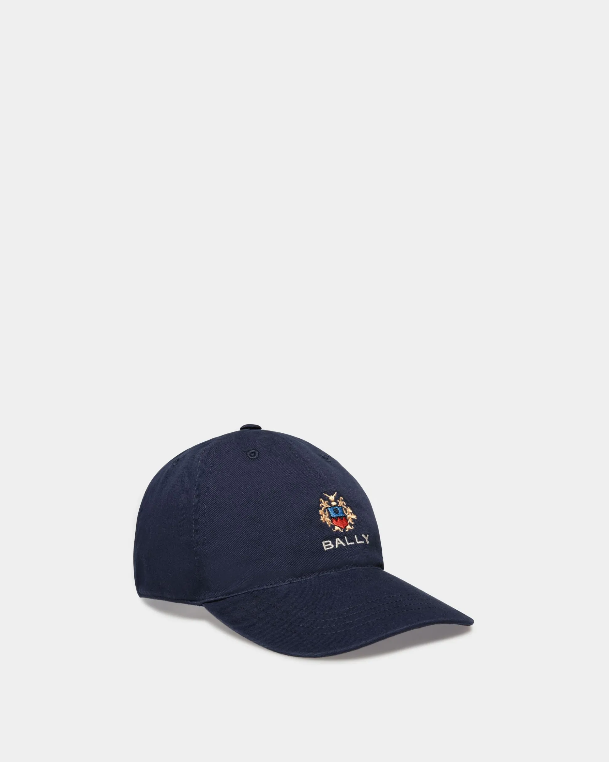 Baseballmütze Aus Baumwolle In Navy Blue