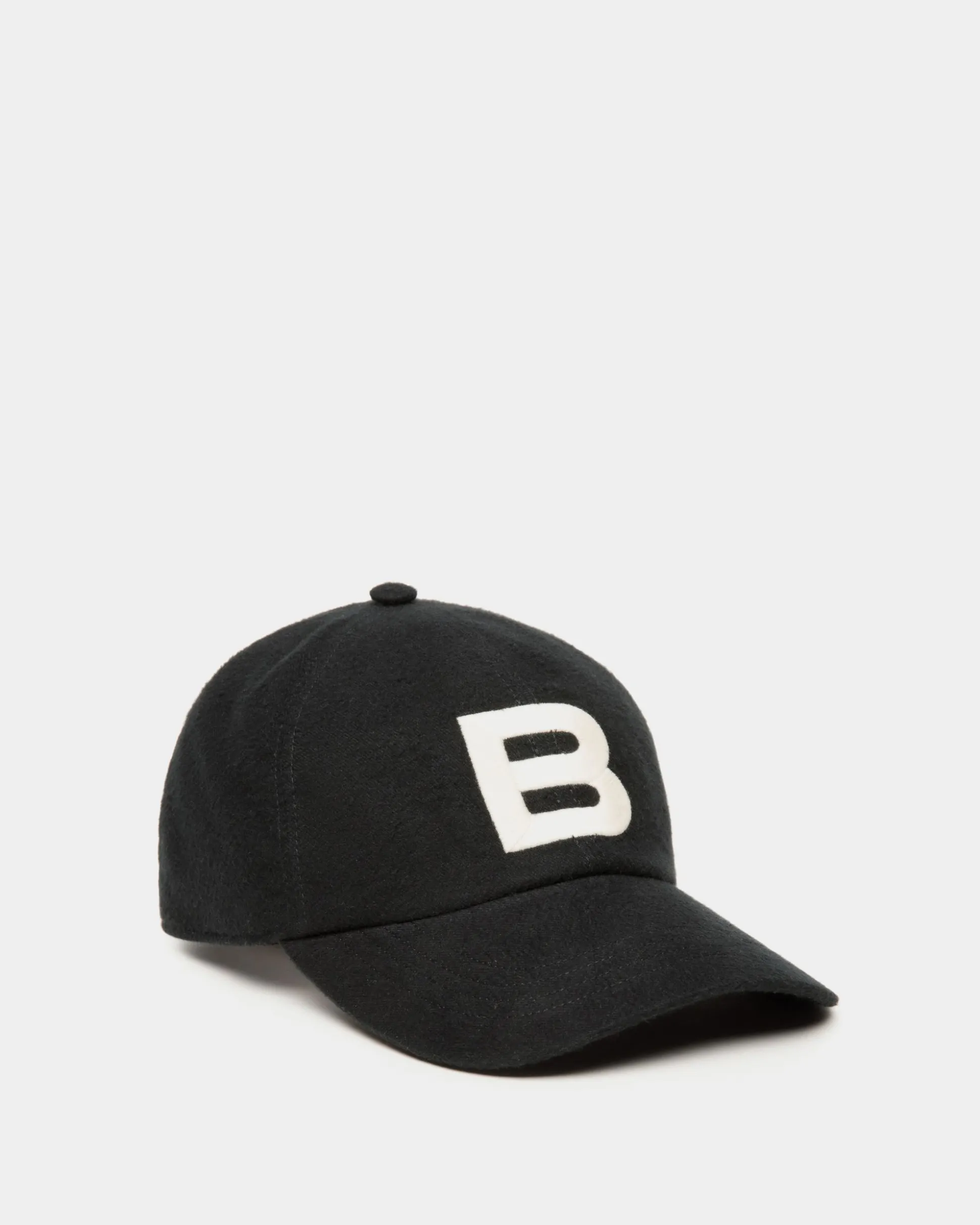 Baseballmütze Aus Baumwolle In Schwarz Mit Logo