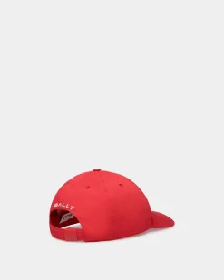Baseballmütze Aus Baumwolle In Candy Red