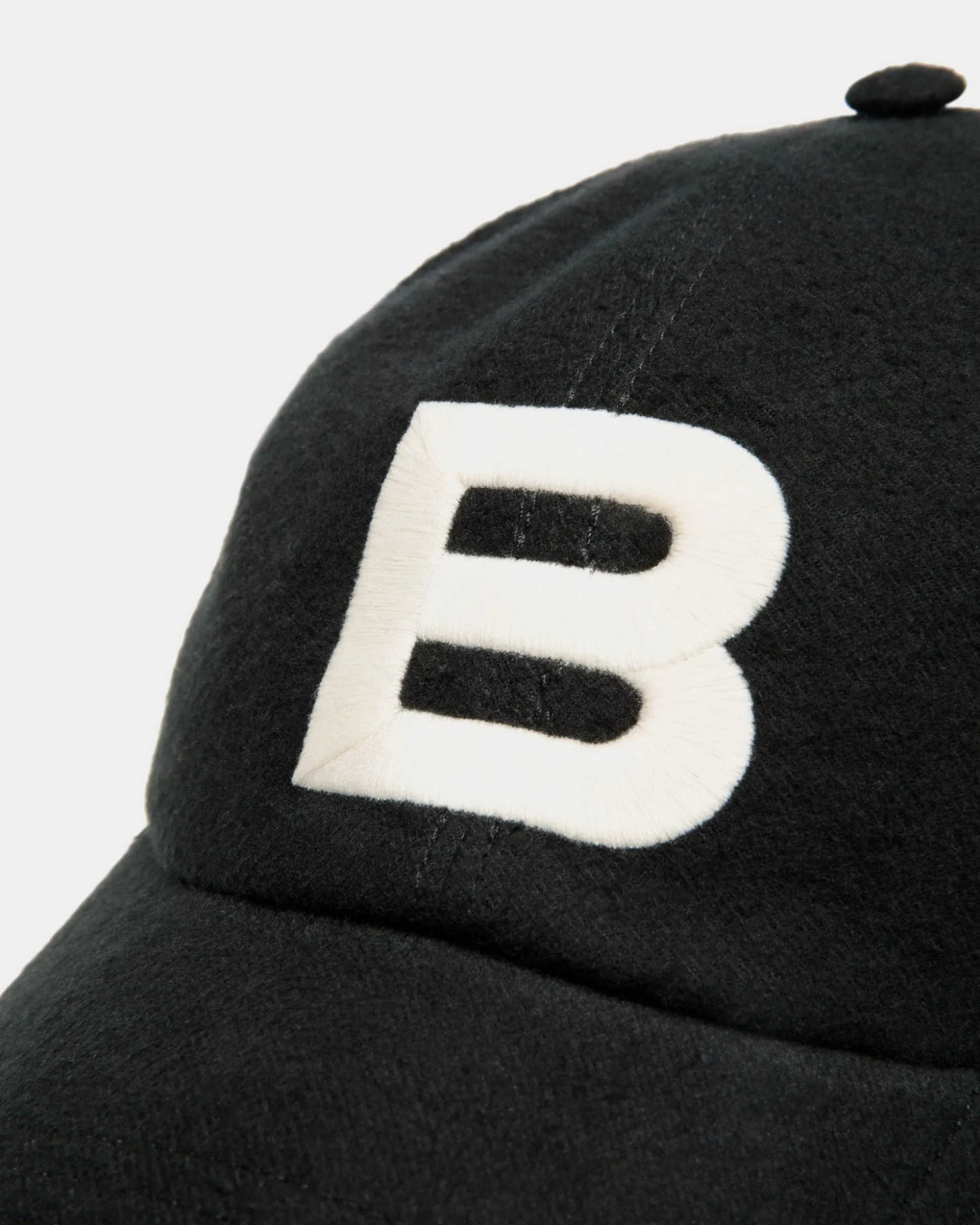 Baseballmütze Aus Baumwolle In Schwarz Mit Logo