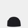 Beanie Aus Kaschmir In Navy Blue
