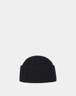 Beanie Aus Kaschmir In Navy Blue