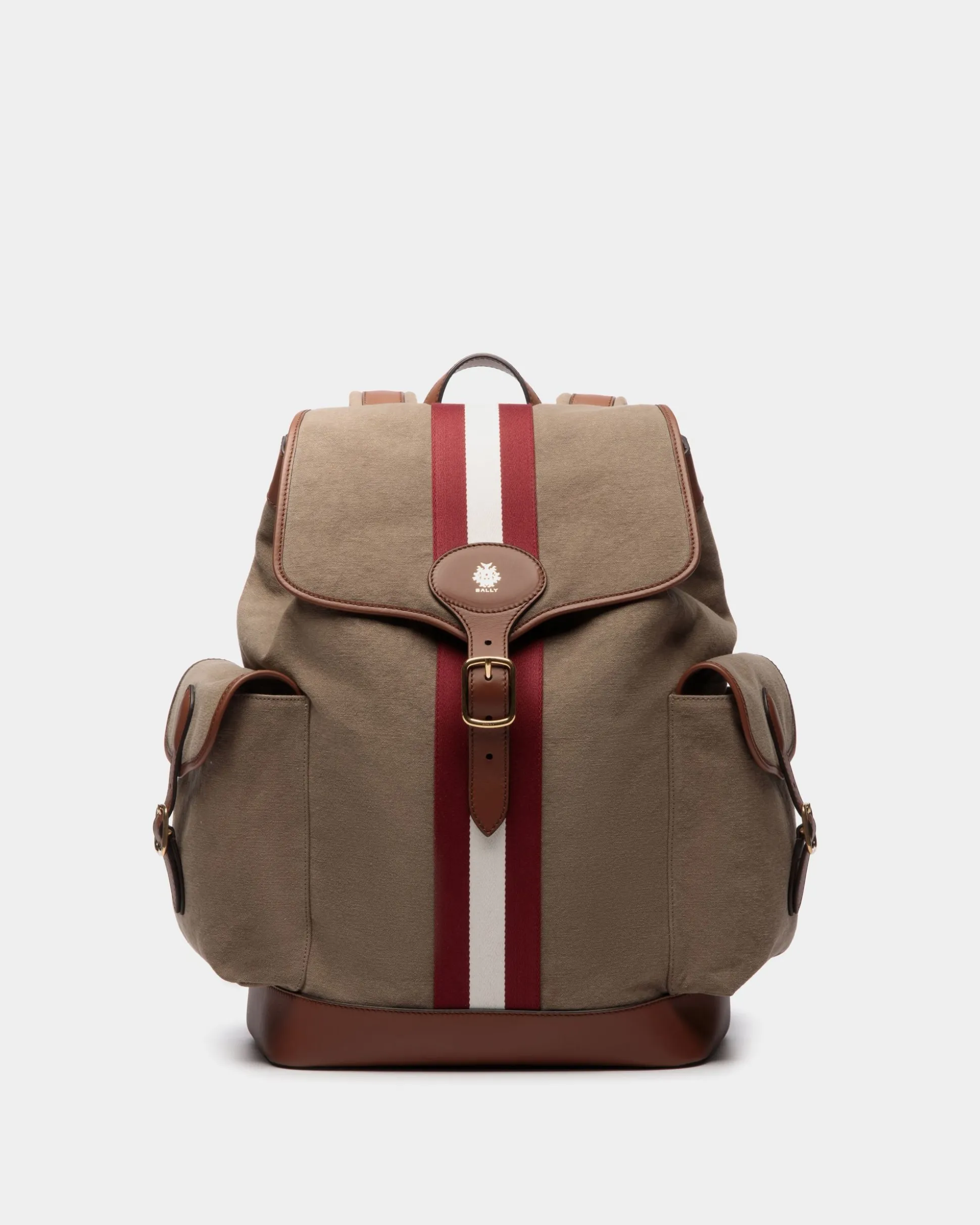 Beckett Rucksack Aus Baumwollcanvas In Kaki