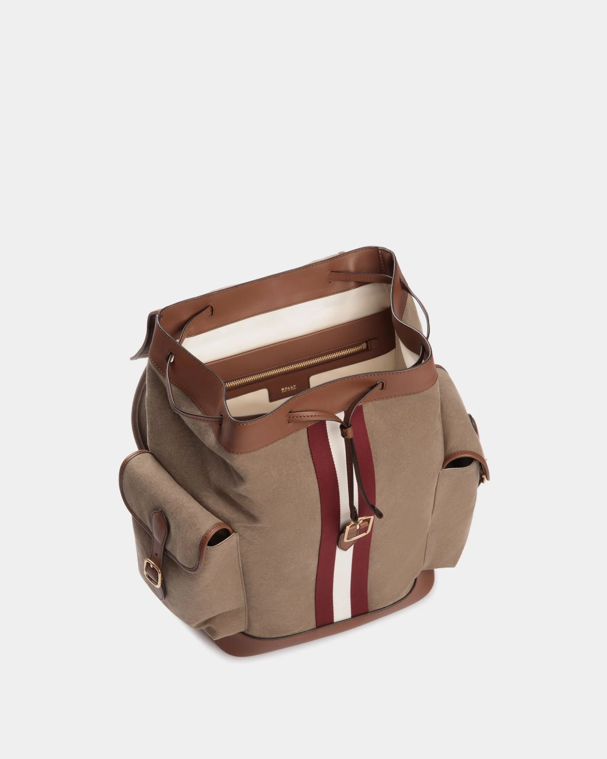 Beckett Rucksack Aus Baumwollcanvas In Kaki