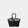 Belle Henkeltasche Aus Leder In Schwarz