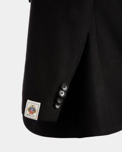 Blazer Aus Wolle In Schwarz
