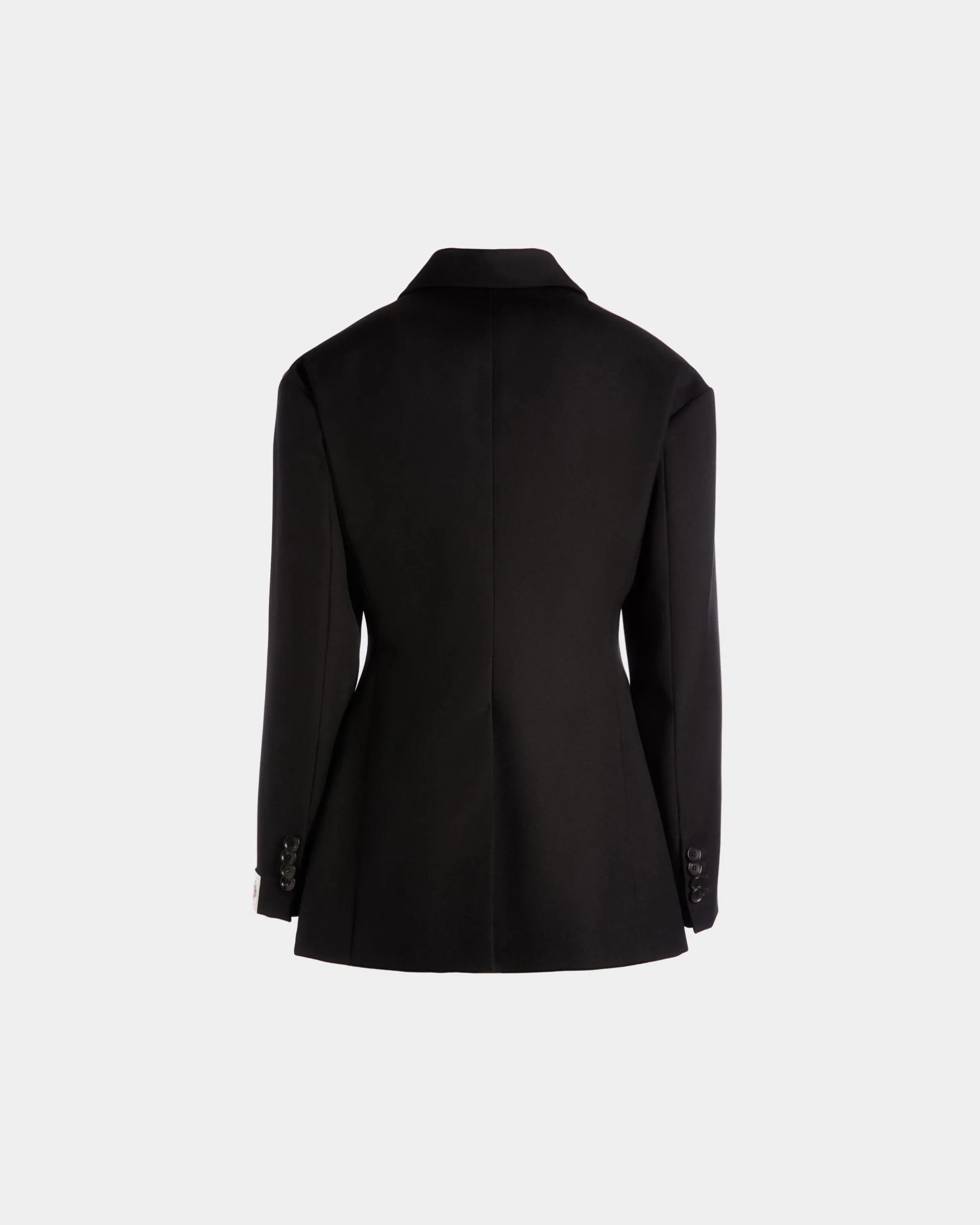 Blazer Aus Wolle In Schwarz