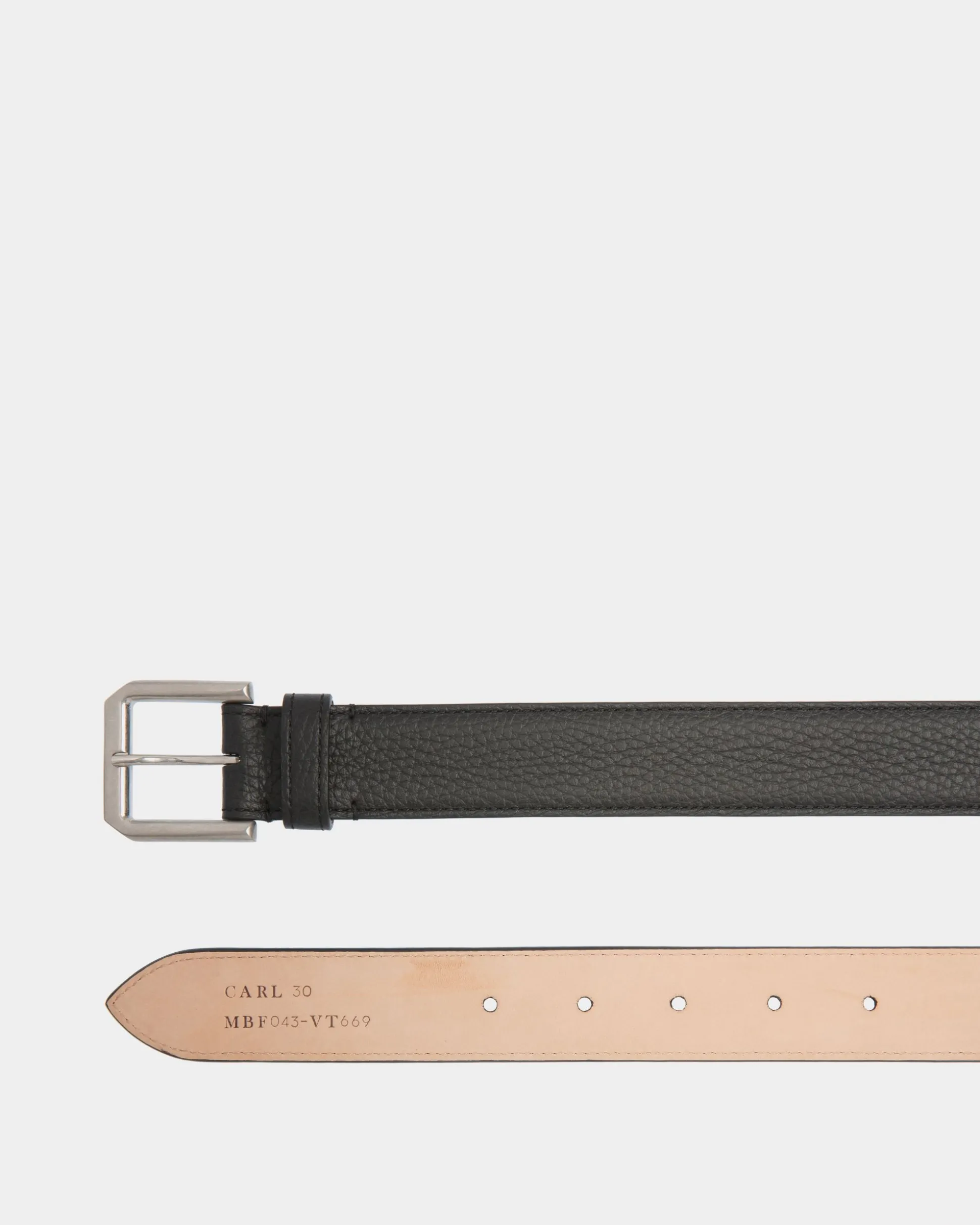 Carl 30 mm Gürtel Aus Leder In Schwarz