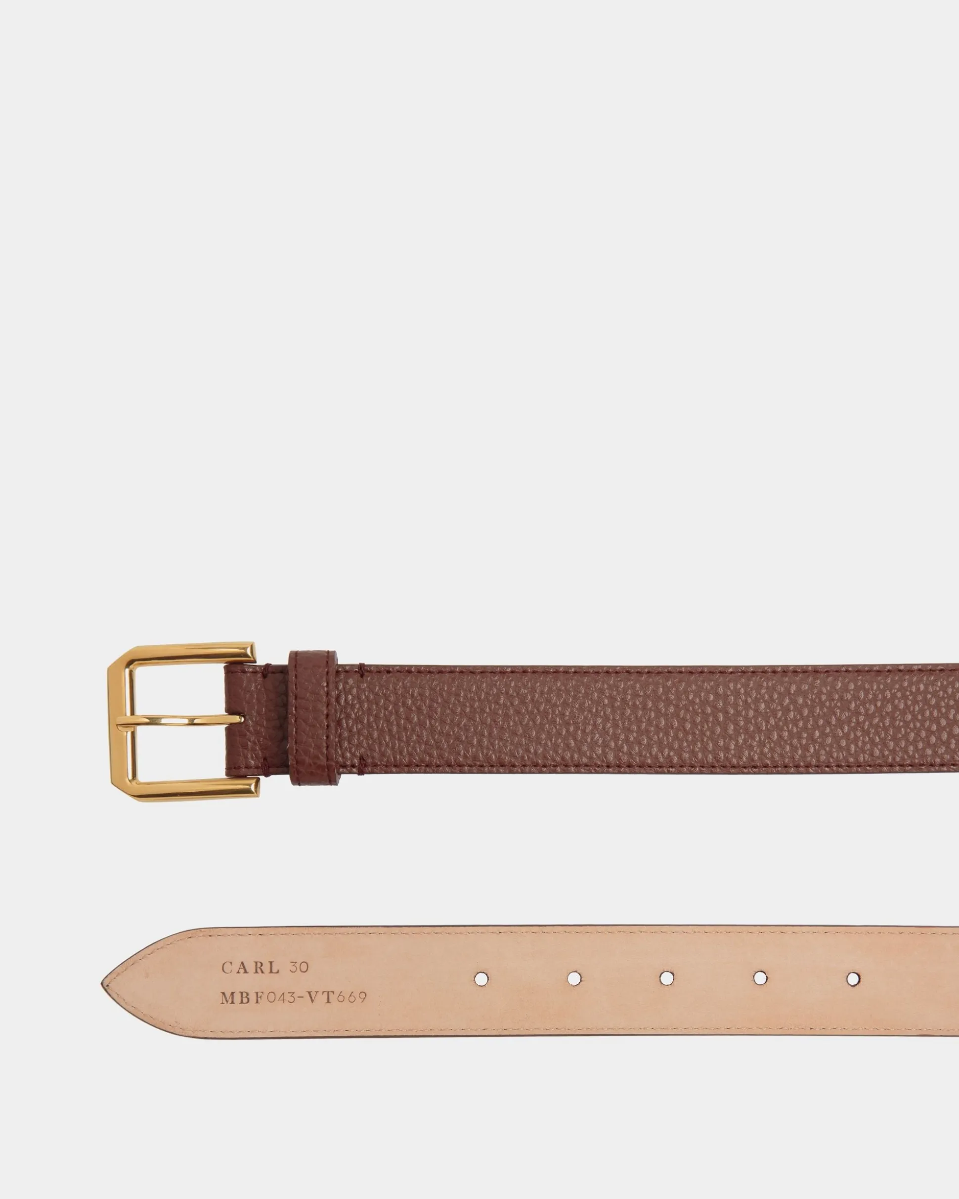 Carl 30 Mm Gürtel Aus Leder In Braun