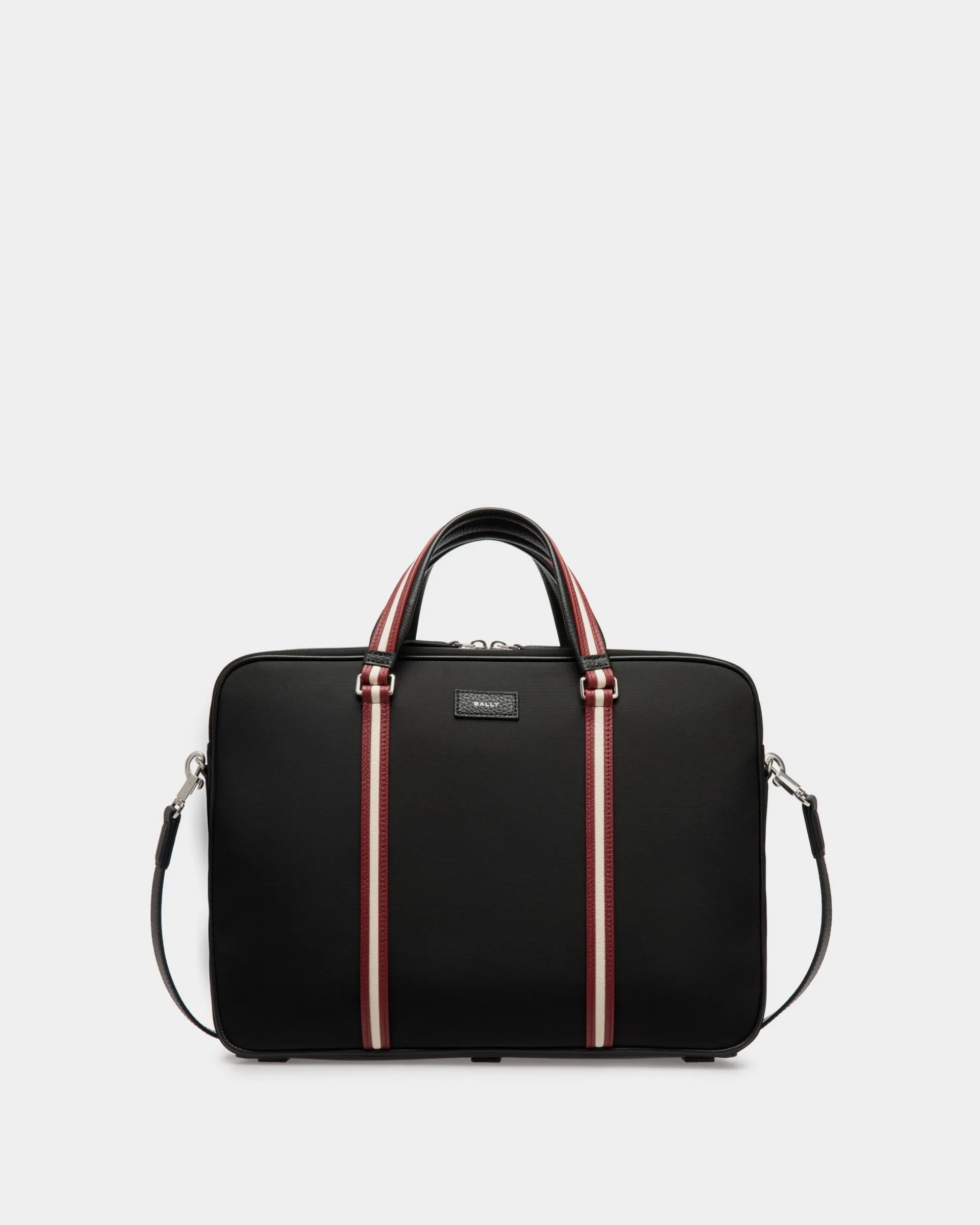 Code Aktentasche Aus Nylon in Schwarz