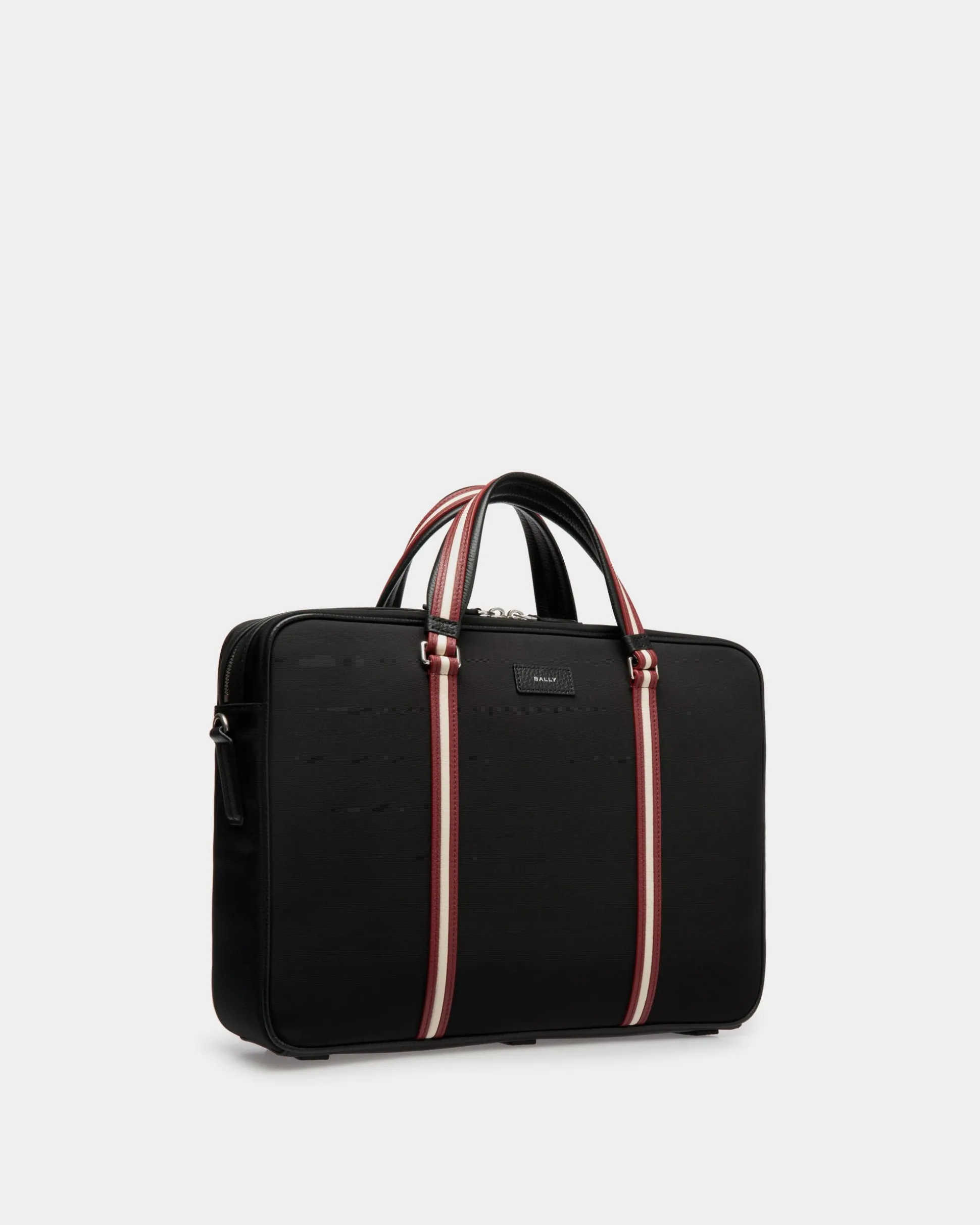 Code Aktentasche Aus Nylon in Schwarz