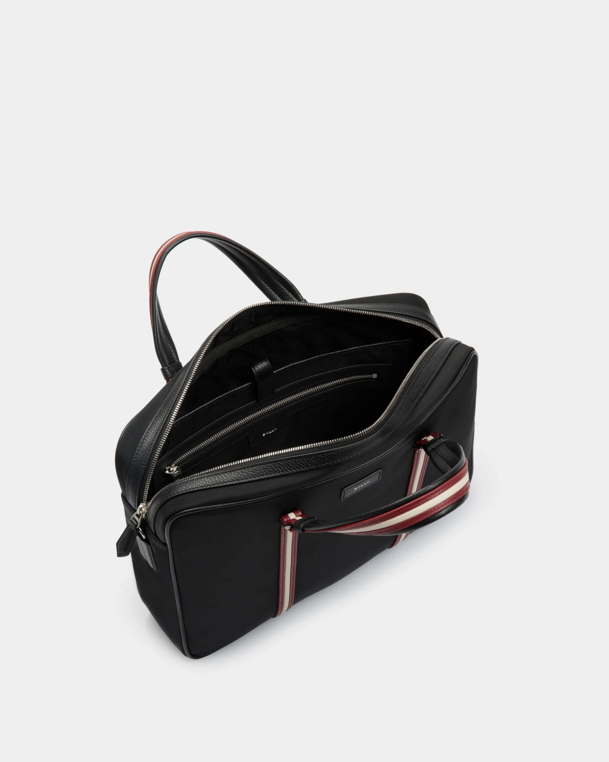 Code Aktentasche Aus Nylon in Schwarz