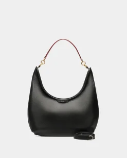 Code Hobo-Tasche Aus Leder In Schwarz