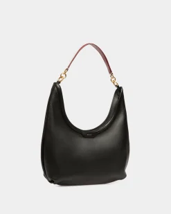 Code Hobo-Tasche Aus Leder In Schwarz