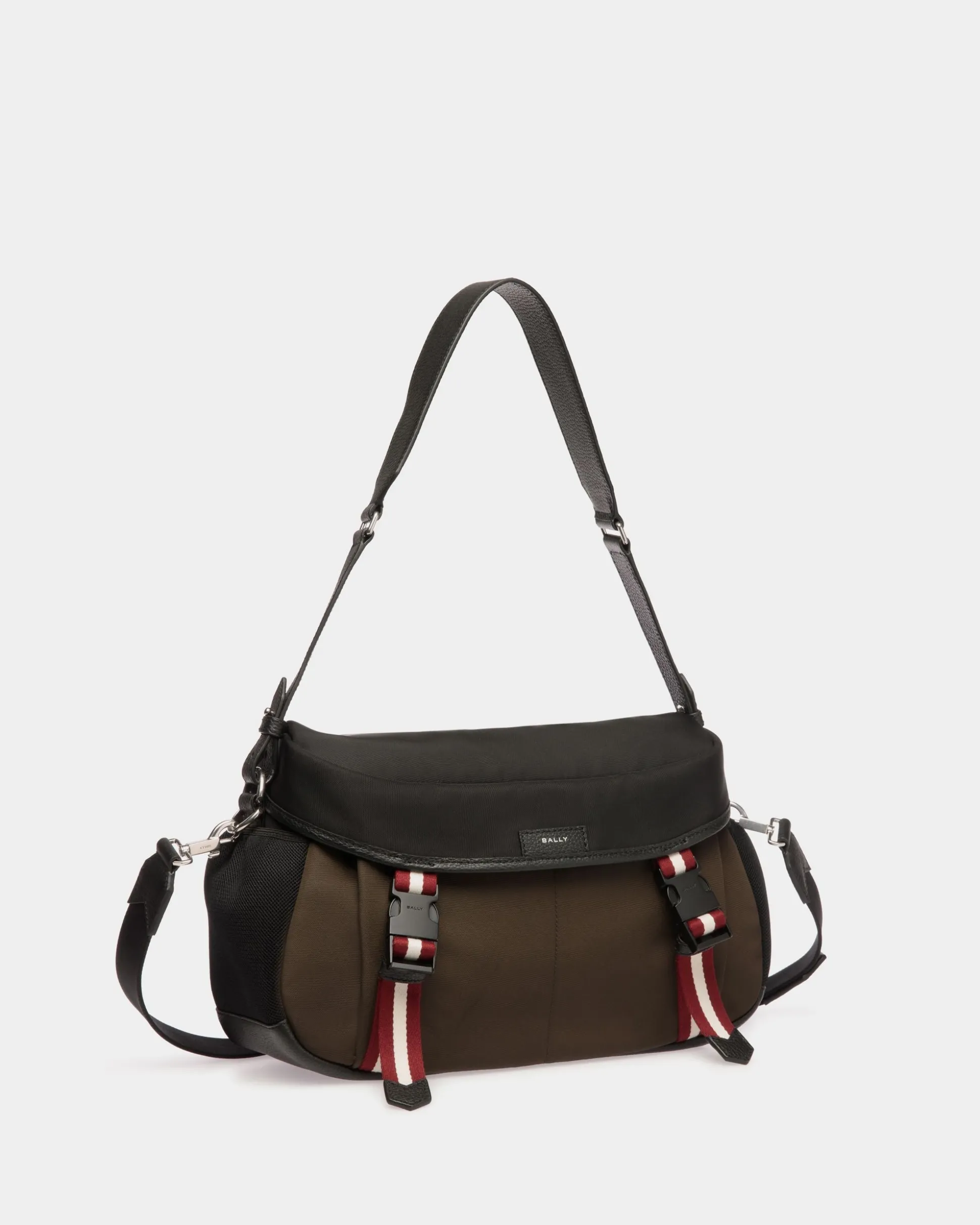 Code Umhängetasche Aus Nylon In Military Green Und Schwarz