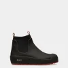 Cubrid Schneestiefel Aus Schwarzem Leder