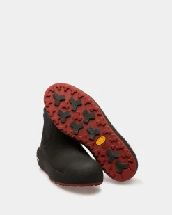 Cubrid Schneestiefel Aus Schwarzem Leder