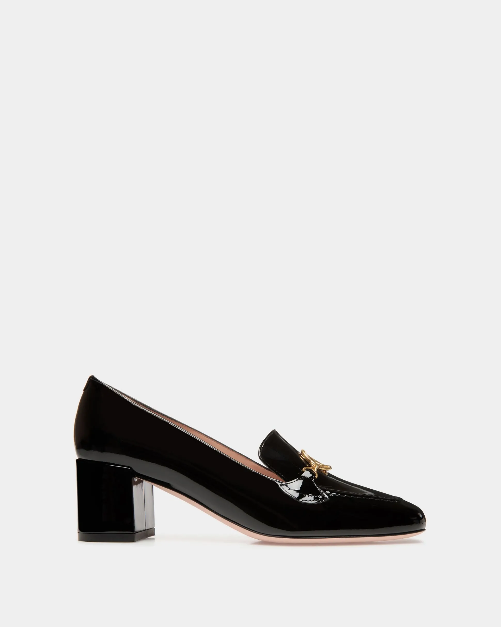 Daily Emblem Pumps Aus Schwarzem Lackleder