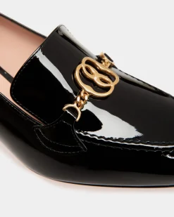 Daily Emblem Pumps Aus Schwarzem Lackleder