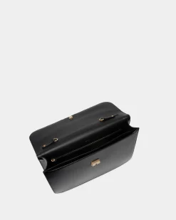 Deco Aktentasche Aus Gebürstetem Leder In Schwarz