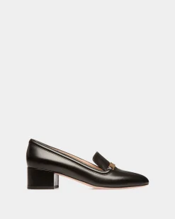 Deco Pumps Aus Leder In Schwarz