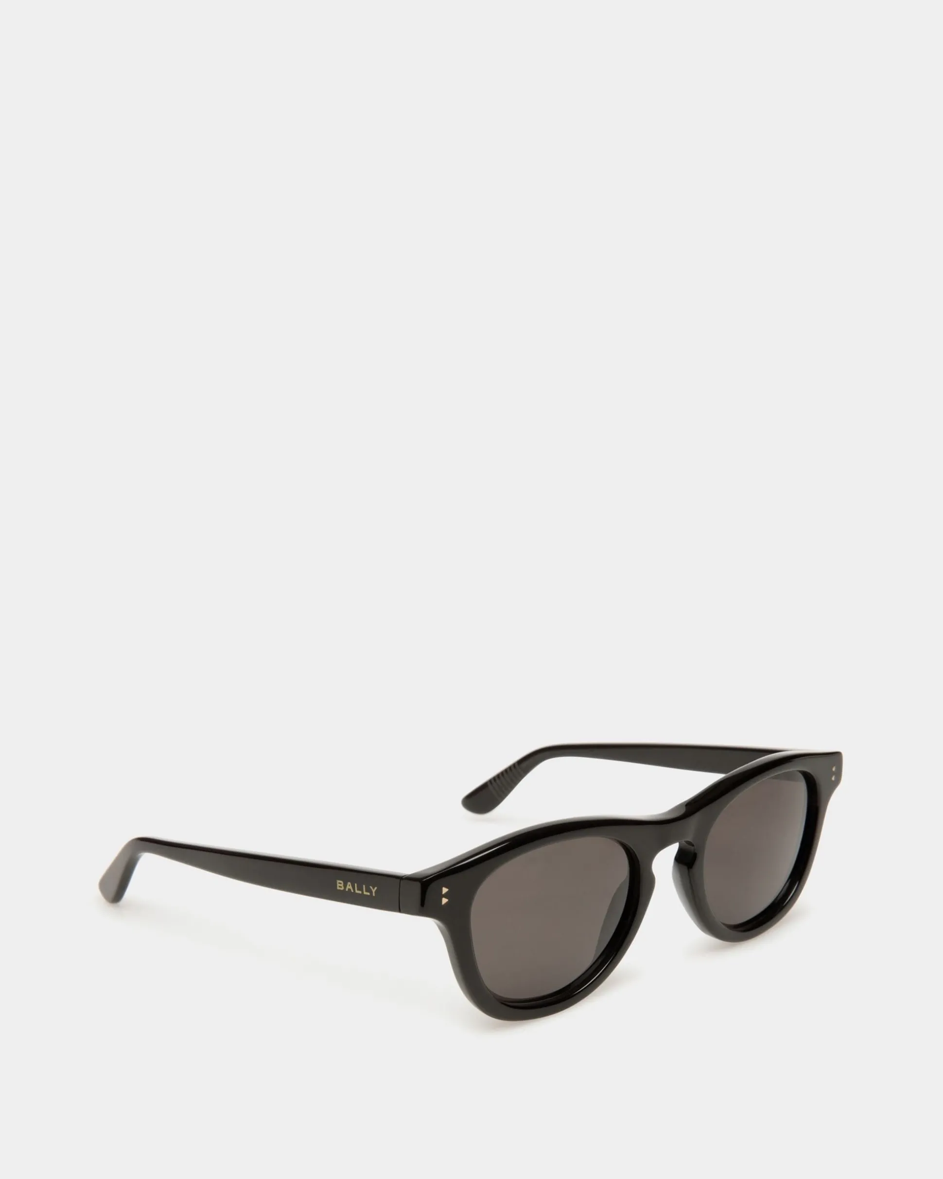 Dieter Sonnenbrille Aus Schwarzem Acetat