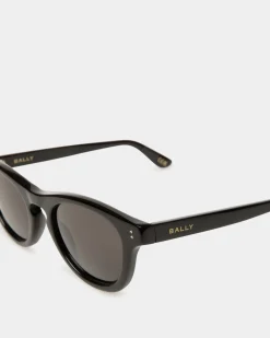 Dieter Sonnenbrille Aus Schwarzem Acetat