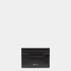 Easy Bally Kartenetui Aus Schwarzem Leder