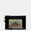 Easy Bally Pochette Aus Leder In Schwarz