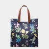 Easy Bally Tragetasche Für Damen Aus Canvas Und Leder Mit Mountain Flower-Print