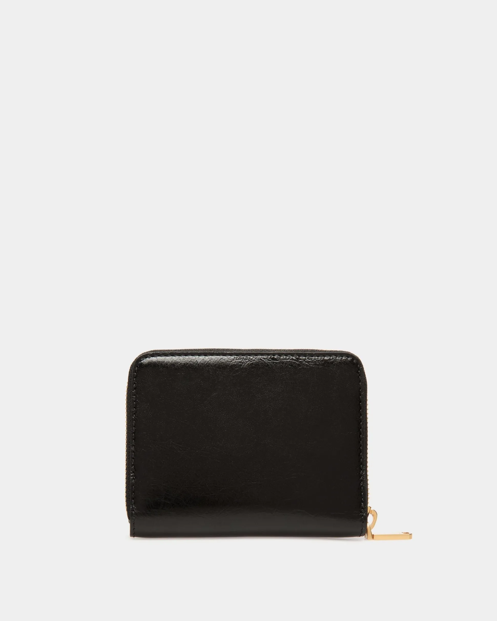 Easy Bally Zweiteilige Brieftasche Aus Leder In Schwarz