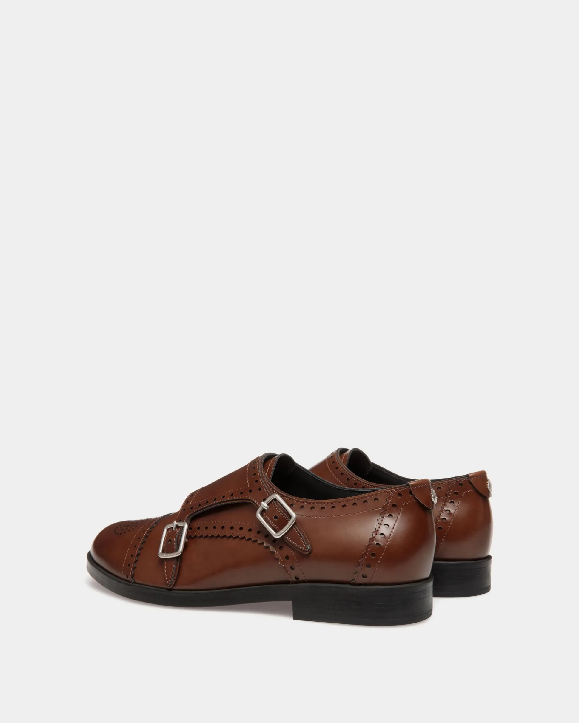 Egli Ballerina Aus Braunem Leder