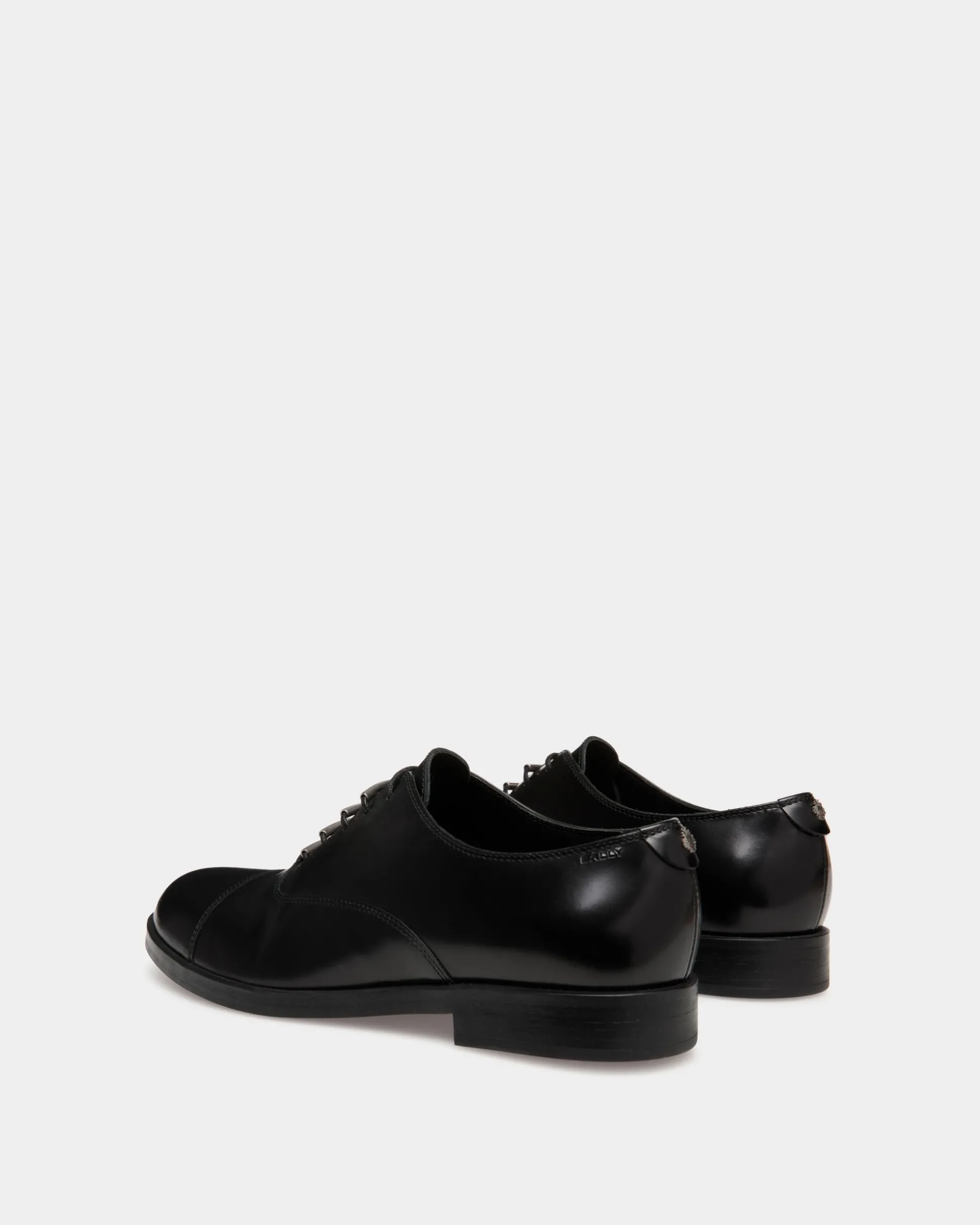 Egli Oxford-Schuh Aus Leder In Schwarz