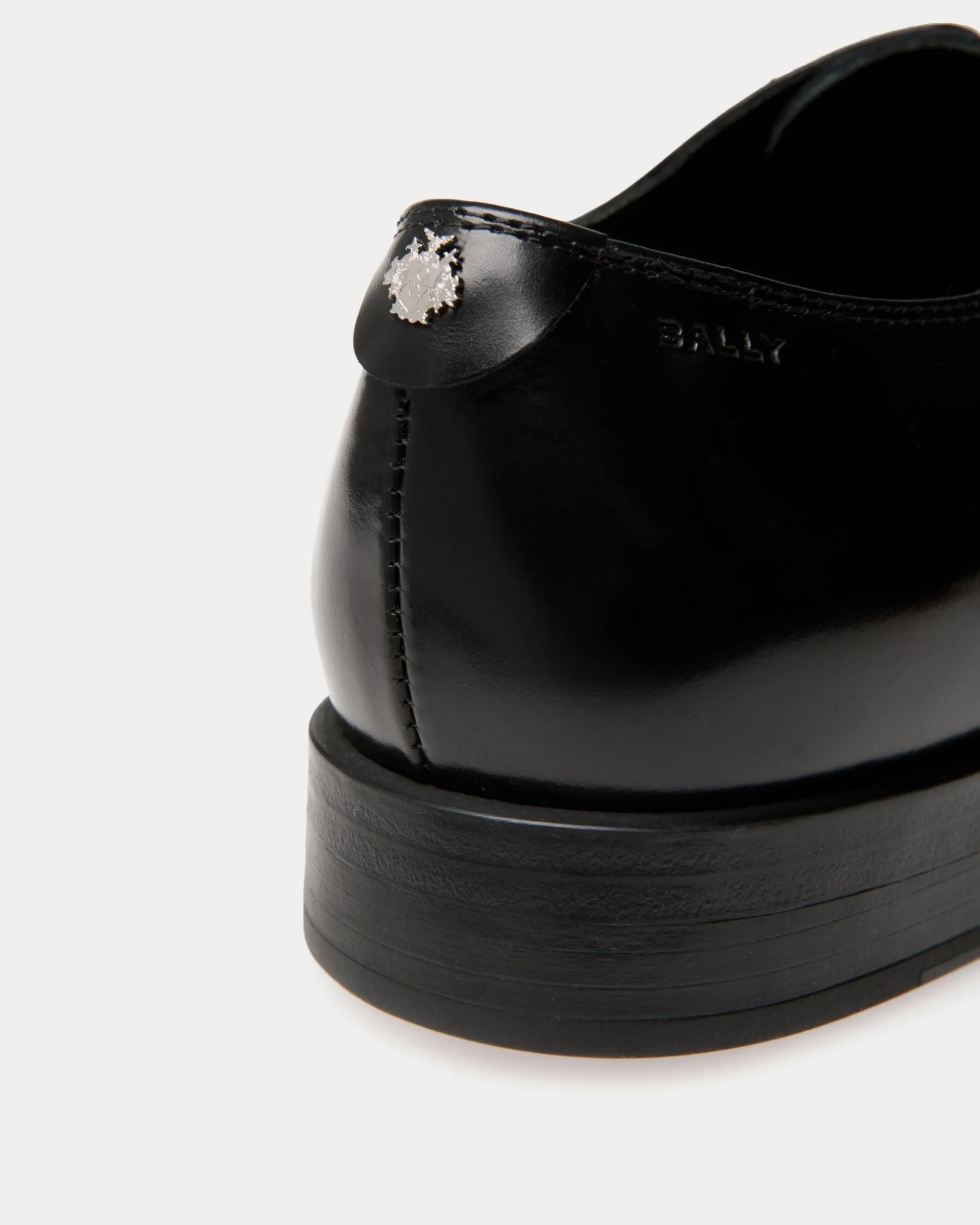 Egli Oxford-Schuh Aus Leder In Schwarz