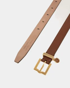 Emblem 20 Mm Gürtel Aus Leder In Braun