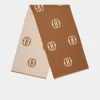 Emblem Schal Aus Stoff in Desert und Dusty Petal